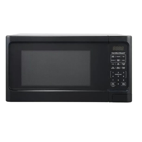 Hamilton Beach 1.1 Cu. Ft. Sleek Black Digital Microwave – Effortless Touchpad Controls