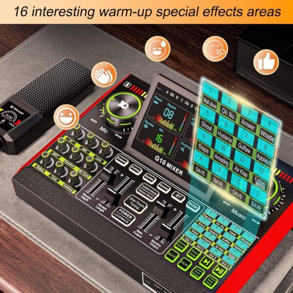 72739930596442ffbe1f889cdf1941ce Podcast Equipment Bundle,with 3.5mm Condenser Microphone & Live Sound Card – Audio Mixer for Streaming, PC/Mobile Live Singing, Gaming Content Creators, Soundboard with USB Computer Interface