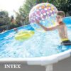 Intex Above Ground Swimming Pool, 12′ x 30′′, Prism Frame, Gray – Large Backyard Outdoor Round Summer Pool for Family, Easy Set Up, 24-Inch Deep Water