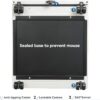 DEVAISE 3 Drawer Mobile File Cabinet Under Desk Office, Fully Assembled Except Casters, Letter/Legal Size, Black
