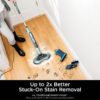 Steam Pickup 3-in-1 Steam Mop Picks Up Debris, Deep Scrubs, & Steam Sanitizes – All At Once, Lightweight Steam Cleaner for Home with Sealed Hard Floors like Hardwood, Tile & Laminate, SD201