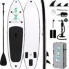 FunWater Inflatable Ultra-Light Stand Up Paddle Board for All Skill Levels with Premium SUP Paddleboard Accessories,Non-Slip Comfort Deck for Youth & Adults