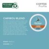 Caribou Coffee Caribou Blend, Single-Serve K-Cup Pods, Medium Roast Coffee, 24 Count (Pack of 4)