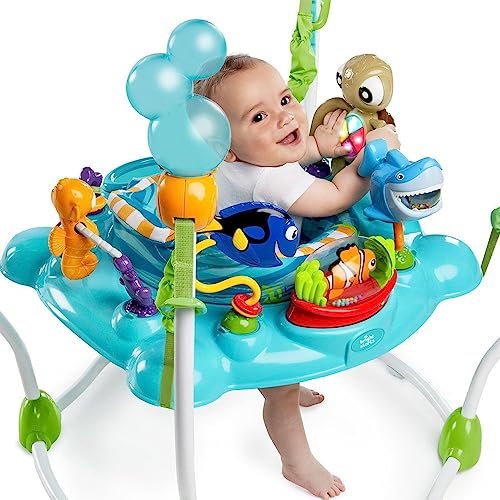 74726346c31f4dd0878baf5e4c33e4bc Bright Starts Baby Finding Nemo Sea of Activities Baby Activity Center Jumper
