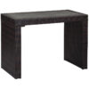 6 Person 59.1 Long Bar Height Dining Set with Cushions