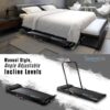SereneLife Folding Treadmill – Foldable Home Fitness Equipment with LCD for Walking & Running – Cardio Exercise Machine – Preset and Adjustable Programs – Bluetooth Connectivity