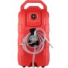 16 Gallon Fuel Caddy, 7.8 L/Min, Portable Gas Storage Tank Container