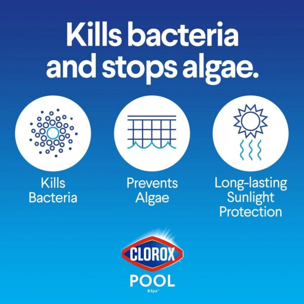 Clorox Pool&Spa XtraBlue 3′′ Chlorinating Tablets for Swimming Pools, 25lb