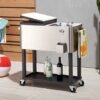 TRINITY Stainless Steel Cooler with Cover (100 Quart)