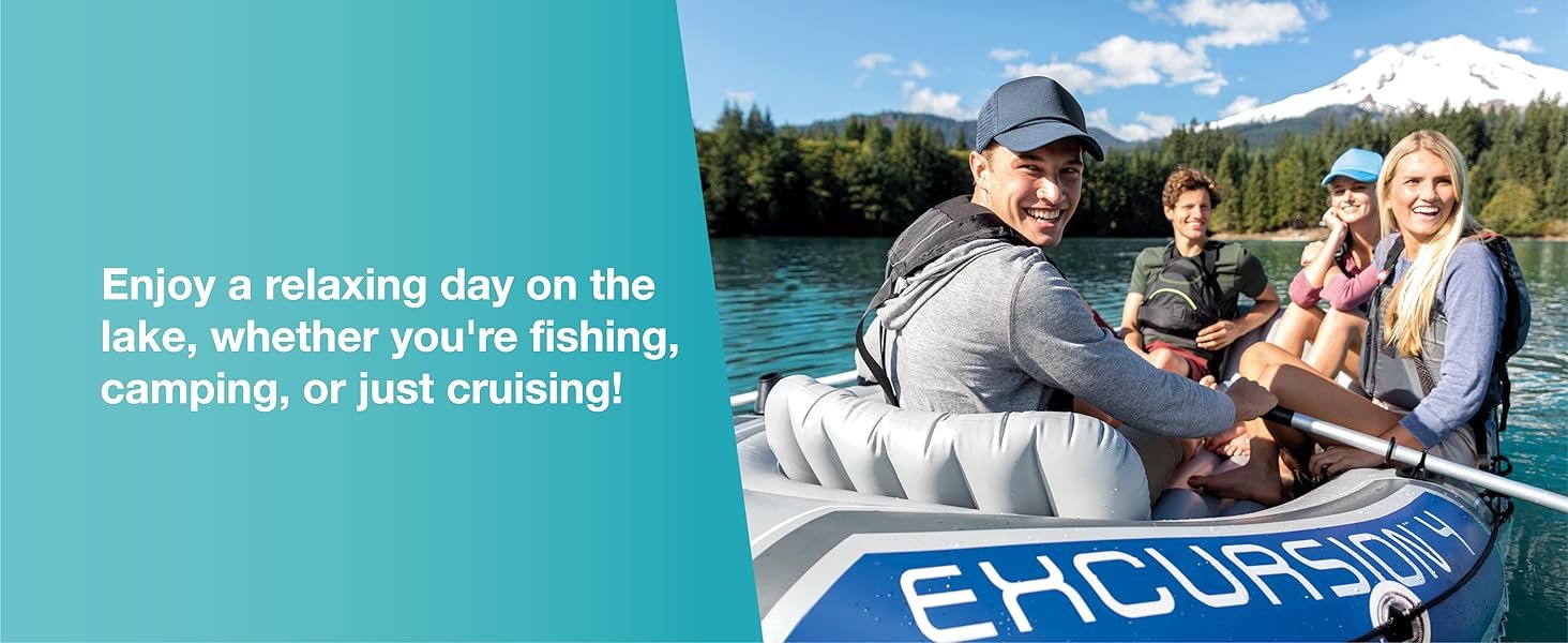 Enjoy a relaxing day on the lake. whether you're fishing. camping. or just cruising!