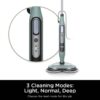 Steam Pickup 3-in-1 Steam Mop Picks Up Debris, Deep Scrubs, & Steam Sanitizes – All At Once, Lightweight Steam Cleaner for Home with Sealed Hard Floors like Hardwood, Tile & Laminate, SD201