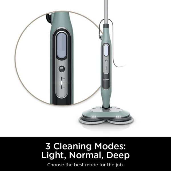Steam Pickup 3-in-1 Steam Mop Picks Up Debris, Deep Scrubs, & Steam Sanitizes – All At Once, Lightweight Steam Cleaner for Home with Sealed Hard Floors like Hardwood, Tile & Laminate, SD201