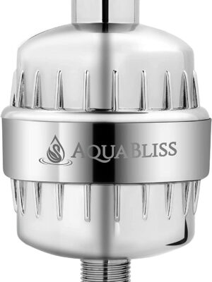 AquaBliss High Output Revitalizing Shower Filter – Reduces Dry Itchy Skin, Dandruff