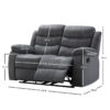 Pillow Top Arm Reclining Loveseat