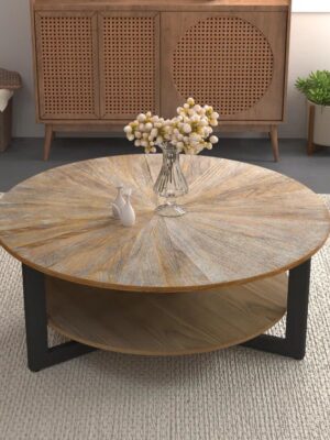 Frame Coffee Table with Storage