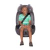 Grow and Go All-in-One Slim Convertible Car Seat, Rear Facing, 5-40 lbs, Forward Facing (30–65 lbs), High Back Booster Seat 40-100 pounds, Aqua Pop