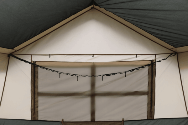 787f87f6a15b421bb54e3df04ee6e7fe Hazel Creek 12 Person Cabin Tent, 3 Rooms, Green