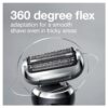 Braun Series 7 7085cc Flex Rechargeable Wet Dry Men s Electric Shaver with Clean Charge Station, Stubble Beard Trimmer