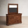 8 Drawer 64” W Double Dresser With Mirror