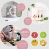BEABA Babycook Solo 4 in 1 Baby Food Maker, Baby Food Processor, Steam Cook