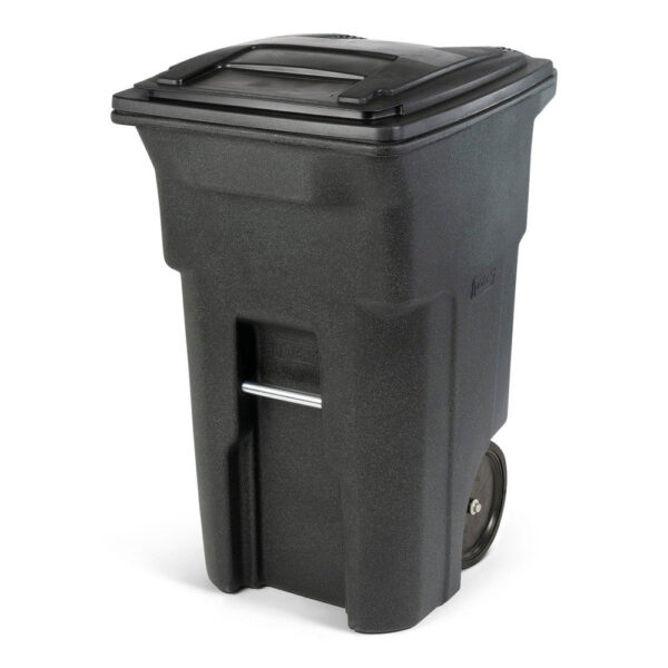 797d3ecd0fdf4a5d9fa3991435cad998 Toter 64-Gallon Greenstone Trash Can with Quiet Wheels and Lid