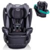 Revolve360 Extend Convertible Car Seat with 360 Degree Rotation, Extended Rear-Facing, Forward-Facing, Booster Mode, and Secure Latch Install, Revere Gray