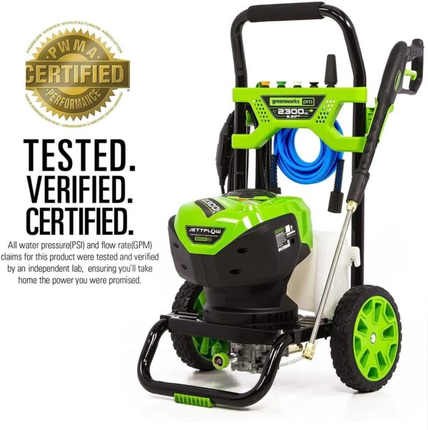7a7adef751704cbcaebfd3b2ac14b991 2300-PSI 14 Amp 2.3-GPM Brushless Pressure Washer