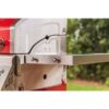 2-Burner Propane Gas Grill, Red – Stainless Steel, 28,000 BTUs, Compact Design