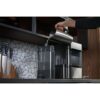 Countertop Nugget Ice Maker | Ice Machine with WiFi Connectivity | Smart Home Kitchen Essentials | Black Stainless