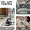 Pet Automatic Carpet Cleaner Machine with Spot Chaser Wand, Deep Cleaning Shampooer, Carpet Deodorizer and Pet Stain Remover, FH53000PC, Purple