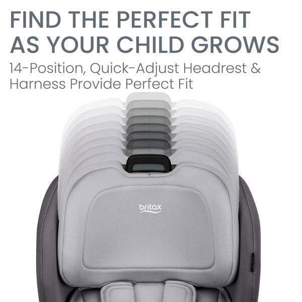 7baef3d05ad5496f8fceb679413e22db Britax Poplar Convertible Car Seat, 2-in-1 Car Seat with Slim 17-Inch Design, ClickTight Technology, Glacier Graphite