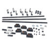 Vantech GFY Heavy Duty 3 Bar Ladder Roof Rack Fits: Chevy Express All Year Trims (Black)