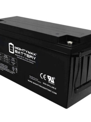 MIGHTY MAX BATTERY MAX3944991 12V 150AH SLA Replacement Battery for Trojan T-1275