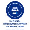Waterpik Sonic-Fusion 2.0 Flossing Toothbrush, Electric Toothbrush Water Flosser Combo, White