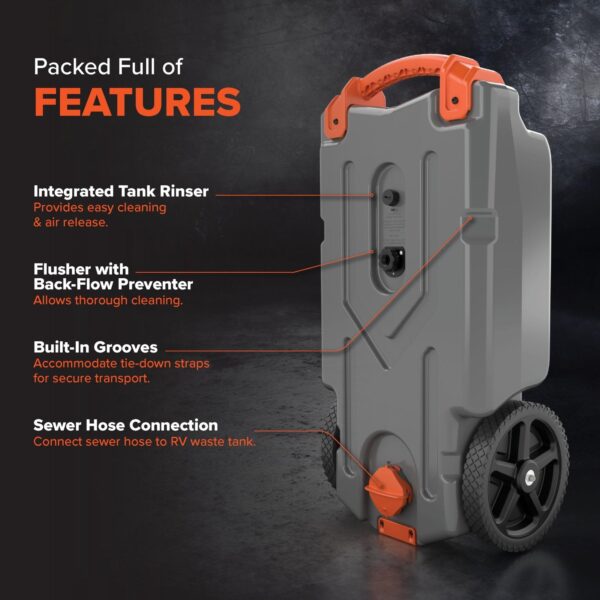 Camco Rhino 21-Gallon Portable Camper / RV Tote Tank
