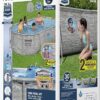 Bestway Oval Above Ground Pool Set (10′ x 6’7′′ x 33′′)| Includes Filter Pump & ChemConnect Dispenser