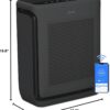 Air Purifiers for Home Large Room Up to 1800 Ft2 in 1 Hr with Washable Pre-Filter, Air Quality Monitor, Smart WiFi, HEPA Sleep Mode for Allergies, Pet Hair in Bedroom, Vital 200S-P, White