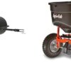 Agri-Fab 45-0604 18′′ x 48′′ Tow Behind Poly Lawn Roller 550 lbs Weight with Water, Poly Drum and Steel Frame, with Plug. Designed for Lawn and Garden Tractors