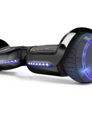 6′′ Hoverboard Self-Balancing Certified Bluetooth Speaker Black