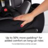 Grow and Go All-in-One Slim Convertible Car Seat, Rear Facing, 5-40 lbs, Forward Facing (30–65 lbs), High Back Booster Seat 40-100 pounds, Aqua Pop