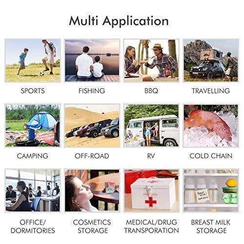 Dual Zone Portable Refrigerator + Secop Compressor 65 Liters