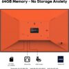 15.6′′ Digital Picture Frame, 64GB 1920 x 1080 IPS Touch Screen Electronic Photo Frame, Pre-Load Photo Gift Mode Without Open Package, Auto-Rotate, Wall/Table Mountable, App Share Photos, Black