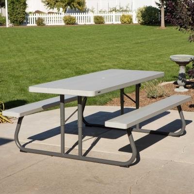 7d6f052f80f7418aad88c5253597d47a 6-Foot Classic Folding Picnic Table 48