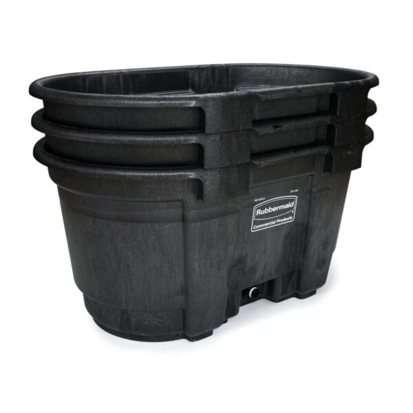 7db0cf4087624603876da4a266a21319 Rubbermaid Commercial Products Stock Tank, 100-Gallons, Structural Foam, Heavy Duty Container