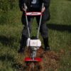 MANTIS 7268 Mini-Tiller/Cultivator 25-cc 9-in Front-Tine Forward-rotating Tiller (CARB)