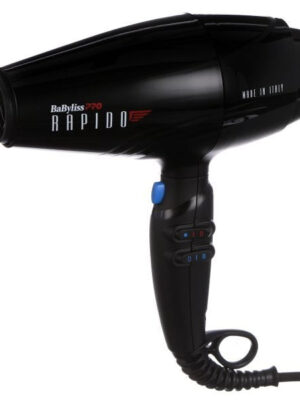 Babyliss Pro Rapido Hair Dryer, Black