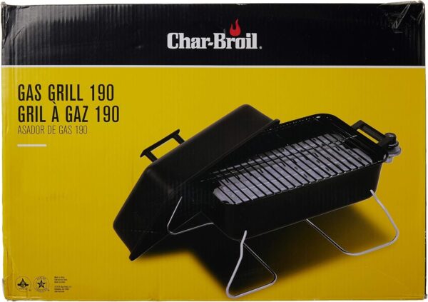 Char-Broil Portable Convective 1-Burner Stainless Steel Propane Gas Grill – 465133010