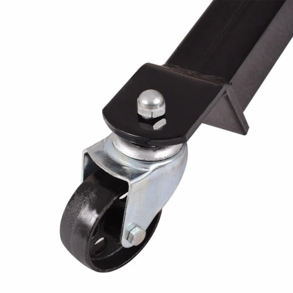 7f0e45eabab1479bb2f1b30cec7fc0e0 Hydraulic Car Transmission Jack Vertical Lift,1660 Pounds,360掳Rotating Wheel Lift,Red
