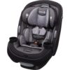 Grow and Go All-in-One Slim Convertible Car Seat, Rear Facing, 5-40 lbs, Forward Facing (30–65 lbs), High Back Booster Seat 40-100 pounds, Aqua Pop