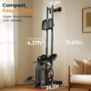 Magnetic/Water Rowing Machine 350 LB Weight Capacity – Foldable Rower for Home Use with Bluetooth, App Supported, Tablet Holder and Comfortable Seat Cushion